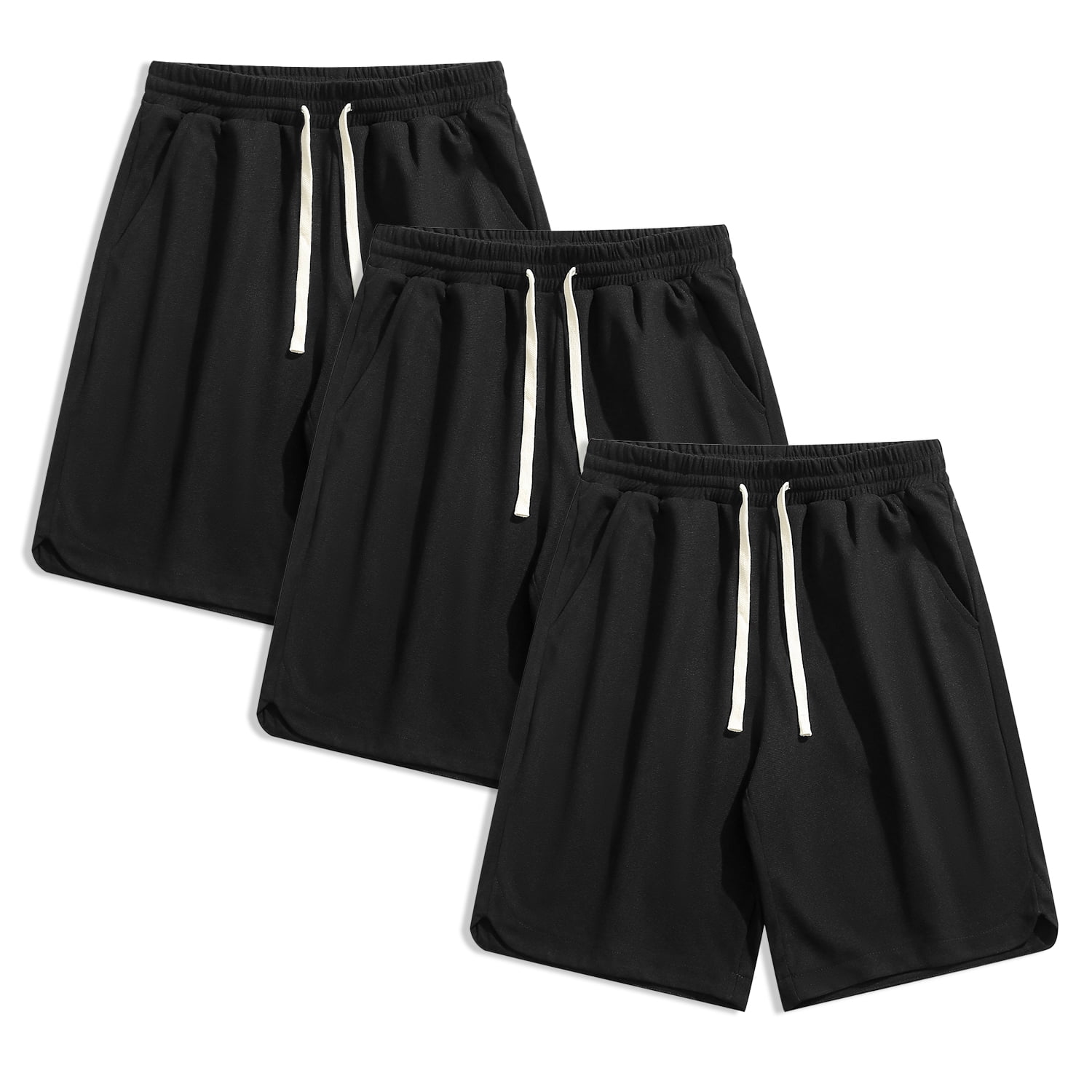 Vafful 3 Pack Men's Casual Shorts 9