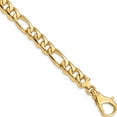 thumbnail image 1 of 10K Yellow Gold 8.5Mm Hand Polished Fancy Link Bracelet (Width 8.5) (Length 8) - Jbsp, 1 of 5