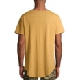 thumbnail image 4 of No Boundaries Men's Elongated T-Shirt with Short Sleeves, 2-Pack, 4 of 9