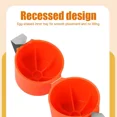 thumbnail image 6 of Egg Shell Opener Portable Egg Opener Kitchen Handheld Egg Shell Crusher Household Press Egg White  Shell Separator Kitchen Tool (orange-box), 6 of 7