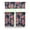 White-140, variant on Pioneer Kitchen Curtains and Valance Set 36 Inch Tier Abstract Pink Floral Prints 3 Pieces Set Dining Room Small Curtain Drapes Cafe Curtains Valance for Home Decor Rod Pocket