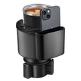 thumbnail image 5 of Car Cup Holder - 2-In-1 Vehicle Drink Holder With Adjustable Base, Multifunctional Organizer For Auto, Universal Fit For Most Cars, Trucks, Suvs, 5 of 8