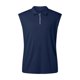thumbnail image 4 of Chaleco informal sin mangas de poliéster para hombre - Camiseta deportiva de color liso para el gimnasio/vacaciones - Tallas S-XXXL, lavable a máquina, 4 of 5