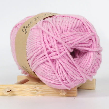 Uheoun Bulk Yarn Clearance Sale for Crocheting, Cotton Wool 5 Strands Of  Milk Cotton Diy Wool Hat Scarf Line Children's Line 