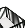thumbnail image 4 of Storkcraft Santorini 5-in-1 Convertible Baby Crib, Black with Driftwood, 4 of 21
