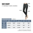 thumbnail image 5 of ALWAYS Women's High Waist Soft Workout Stretchy Leggings One Size, 5 of 6