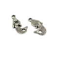 thumbnail image 2 of 30 Piezas de Encantos de Sirena 3D Sunnimix Plata, 2 of 5