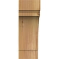 thumbnail image 2 of 3 1/2"W x 6"D x 10"H Merced Smooth Knee Brace, Western Red Cedar, 2 of 4