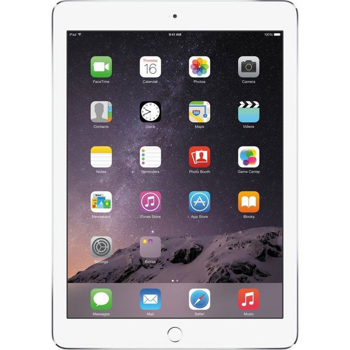 Restored Apple iPad Air 2 WiFi Only 16GB - Silver (Refurbished) - image 3 of 4