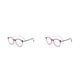 thumbnail image 3 of Jumpingount Montura para gafas de lectura, montura para gafas, gafas ópticas antideslizantes, montura redonda, gafas para miopía antiluz Type1 NO1, 3 of 6