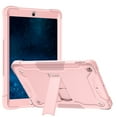 thumbnail image 3 of iPad 9.7 6th Gen Case, iPad 9.7 5th Gen Case, Allytech Hybrid PC TPU Shockproof Anti-scratch Kickstand Impact Resistant Back Cover Case for Apple iPad 9.7-inch 2018/2017, Rosegold, 3 of 9