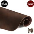thumbnail image 5 of ELW Genuine Leather Vegetable Tanned 8-9 oz. 3.2-3.6mm Size 8-10 SQ FT in Distressed Brown Full Grain Veg Tan Leather AB Grade Cowhide, Heavy Weight, Tooling, Carving, DIY, Holster, Stamping, 5 of 9