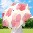 thumbnail image 6 of Cherry Blossoms Umbrellas for Sun Auto Open Close UV50+ Waterproof 5-Fold Compact Fiberglass Frame, 6 of 6