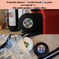 thumbnail image 3 of Altavoz Bluetooth para ducha Luzco, impermeable, con LED IPX4, color negro, 3 of 9