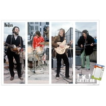 The Beatles - Let It Be Bars Wall Poster, 22.375" x 34"