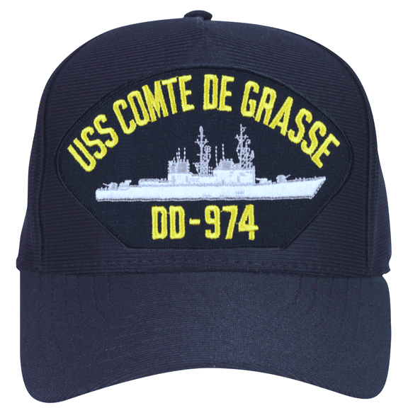 USS Comte De Grasse DD-974 Ship Cap