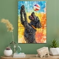 thumbnail image 2 of Irish Water Spaniel Dog Playing Volleyball Wall Stretched Canvas Size 8x12 – Irish Water Spaniel Canvas Art for Dog Lovers, Volleyball Canvas Wall Decor, 2 of 5