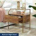 thumbnail image 2 of Sauder International Lux Night Stand in Sindoori Mango Finish, 2 of 9