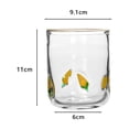 thumbnail image 3 of Birdeem Vintage Style Embossed Glass Cups, Colorful Polka Dot Drinking Glasses for Water, Iced Tea, Cocktails, Gold Rim, Easter Spring Kitchen Décor, 3 of 7
