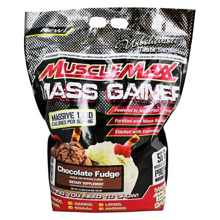 MuscleMaxx - Fondant au chocolat Mass Gainer - 12 lbs.