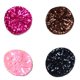 thumbnail image 4 of Qarigey Boinas de lentejuelas brillantes elásticas para mujer, sombreros de otoño, primavera y verano, gorros publicitarios de fiesta de colores Sombreros rosado Qarigey PS11561-01, 4 of 6