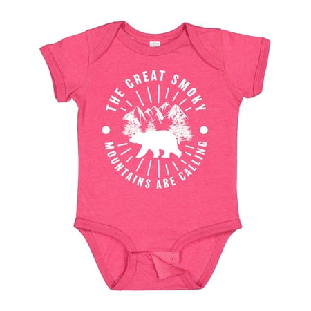 

Inktastic The Great Smoky Mountains Are Calling Gift Baby Boy or Baby Girl Bodysuit