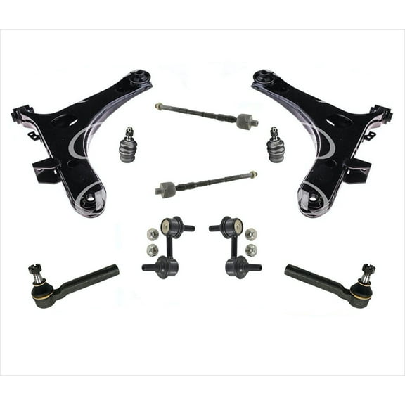 Front Lower Control Arms W/ Ball Joints 10 Pcs Kit fits For Subaru Impreza 08-11