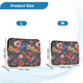thumbnail image 4 of FORMRS 15"-15.6" Laptop Sleeve Protective Case Soft Carrying Quilted Computer Bag Cover, Vibrant Blooming Flowers, 4 of 7
