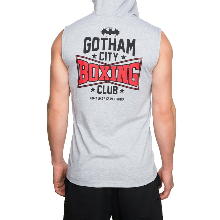 Batman sleeveless hoodie sales