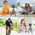 thumbnail image 2 of Cell Phone Tripod, Portable Flexible Cell Phone Tripod With Wireless Remote Shutter And Phone Mount, 2 of 5