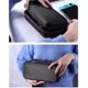 thumbnail image 4 of Veeki Funda protectora portátil Eva, bolsa organizadora grande, función de soporte para consola de juegos, funda Eva exterior duradera, bolsa de viaje universal (negro), 4 of 5