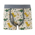 thumbnail image 3 of SILVERCELL 5 Pack Toddler Boys' Boxer Briefs Kids Soft Cotton Briefs Dinosaur/Truck/Shark Printed Underwear Shorts 2-12T, 3 of 5