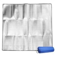 thumbnail image 2 of PVCS Double Side Large Picnic Blanket Rug Waterproof Portable Foldable Aluminum, 2 of 5