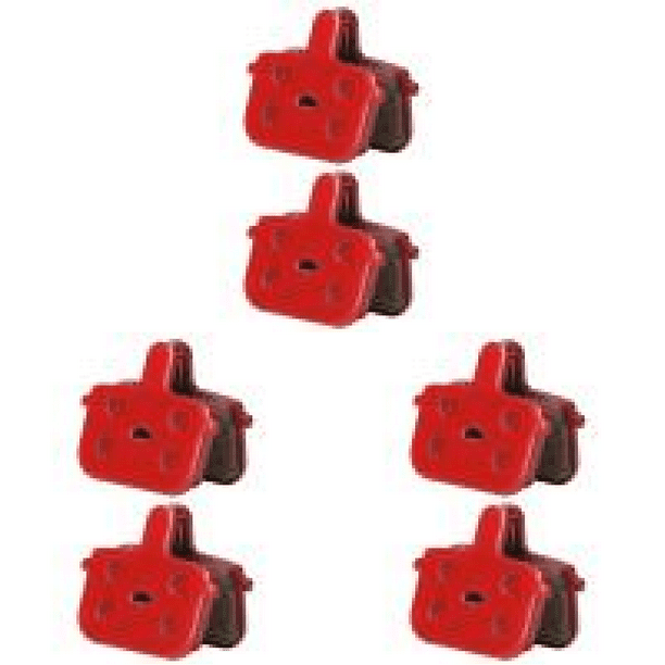 2 pares de pastillas de freno semimetálicas MTB disco de bicicleta de montaña pieza de bicicleta de ciclismo