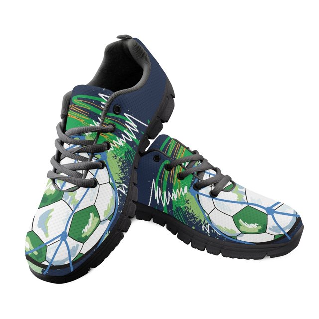 Zapatillas deportivas informales de malla con cordones para hombre, zapatos planos de fútbol con flecos, zapatillas transpirables para correr, calzado deportivo para hombre