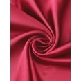 thumbnail image 5 of INSPIRE CHIC Women's Satin Nightgown Sleeveless Backless Cami Sleepwear Mini Pajamas with Breast Pads XS Red, 5 of 6
