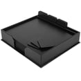 thumbnail image 3 of Black Leather 23-Piece Conf. Room Set with Square Coasters, 3 of 5