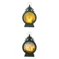 thumbnail image 1 of 2Pcs Halloween LED Lanterns Portable Hanging Lamp Battery Operated Rustic BLESIY Lámpara colgante, 1 of 8
