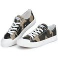 thumbnail image 2 of JENN ARDOR Women's Canvas Sneakers Low Top Shoes Clearance Women Shoes Camouflage Size 6, 2 of 8