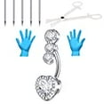 thumbnail image 2 of Briana Williams 14G, Body Piercing Jewelry, Includes 5pcs 12G Needles, 3pcs Rings, 2 of 6