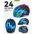 thumbnail image 6 of FUNWICT Lightweight Bike Helmet with Visor for Adults Men Women, Adjustable Fit, Breathable Road MTB Cycling Helmet for Ebike Scooter, 6 of 8