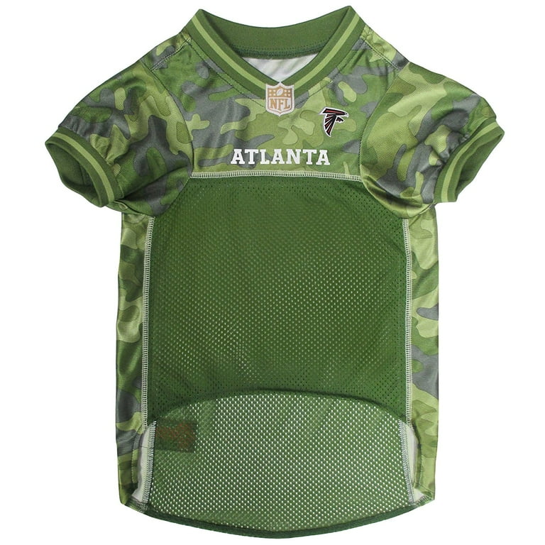 Pets First NFL Atlanta Falcons Camouflage Pet Jersey for Cats and