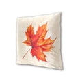 thumbnail image 3 of Red Maple Leaf Throw Pillow Covers Pillowcases 16 x 16 Inch Home Decor 2 Packs for Bedroom Sofa, 3 of 6