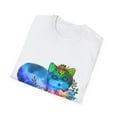 thumbnail image 4 of Rainbow Kitten Floral Kitty Novelty Men Women Tees, 4 of 4