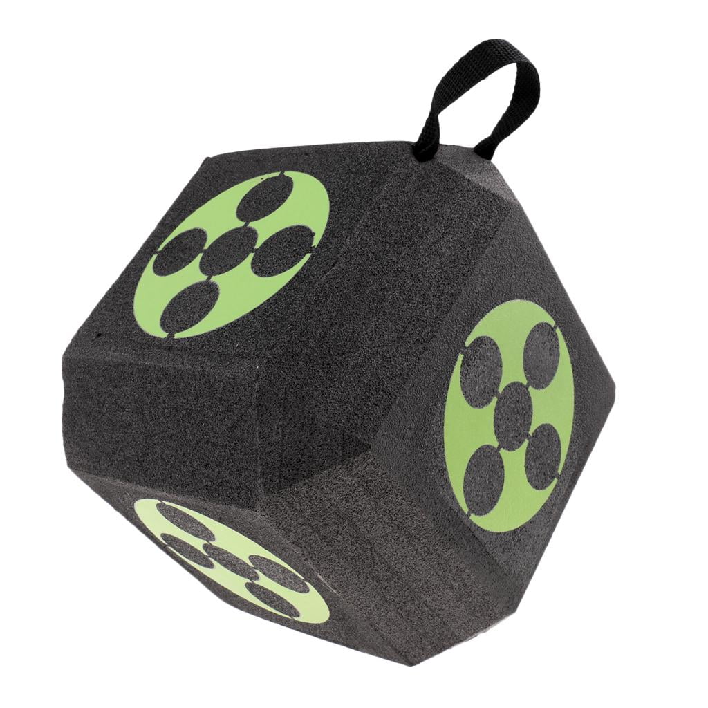 18-Sided 3D Reusable Target with Self XPE Foam for all Types Green