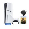 PlayStation 5 Slim Disc 2TB SSD Edition Bundle with Death Stranding Director’s Cut and Controller Case - PS5, White