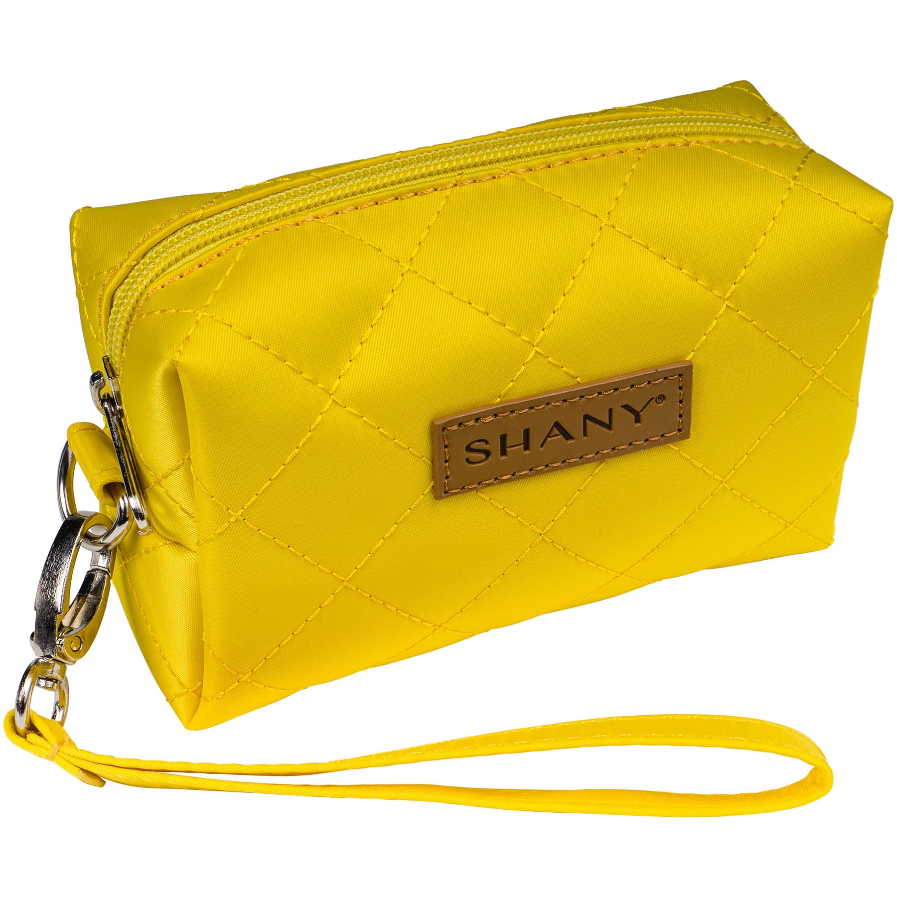 SHANY Cosmetics SHANY Limited Edition Travel Makeup Bag Cosmetics Tote Bag Make Up Organizer Women Purse for Toiletries Blonde