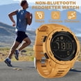 thumbnail image 2 of Men's Digital Watch Waterproof Pedometer Watches Sport Watch Step Counter Calorie Military Watch with Stopwatch Alarm LED Backlight Countdown, 2 of 7
