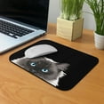 thumbnail image 5 of WIRESTER 8.66x7.08 in Rectangle Mouse Pad with Non-Slip Rubber Base for Computers, Laptop, Office & Home - Animal Seal Point Ragdoll Cat, 5 of 5