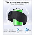 thumbnail image 5 of MUSICOZY Bluetooth 5.2 Sleep Headphones, Wireless Headband Headphones with HD Stereo Speakers, Sports Earphones for Sleeping, Running, Yoga, Ideal Gifts for Men, Women, Teens, 5 of 5
